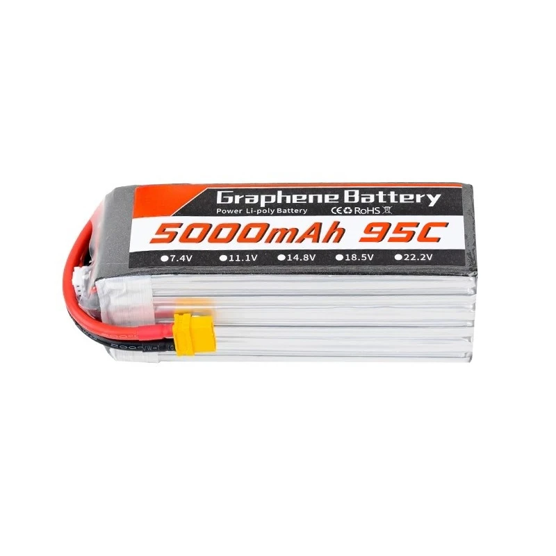 6S 22.2V 5000mAh 95C Graphene  - 6S Lipo Battery 22.2V 5000Mah review and price