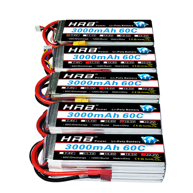 HRB lipo Battery 2S 3S 4S 6S 5 - 4S Lipo Battery 14.8V 6000Mah review and price